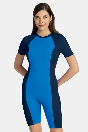 Buy Amante Bodysuit With Removable Pads - Blue New Navy